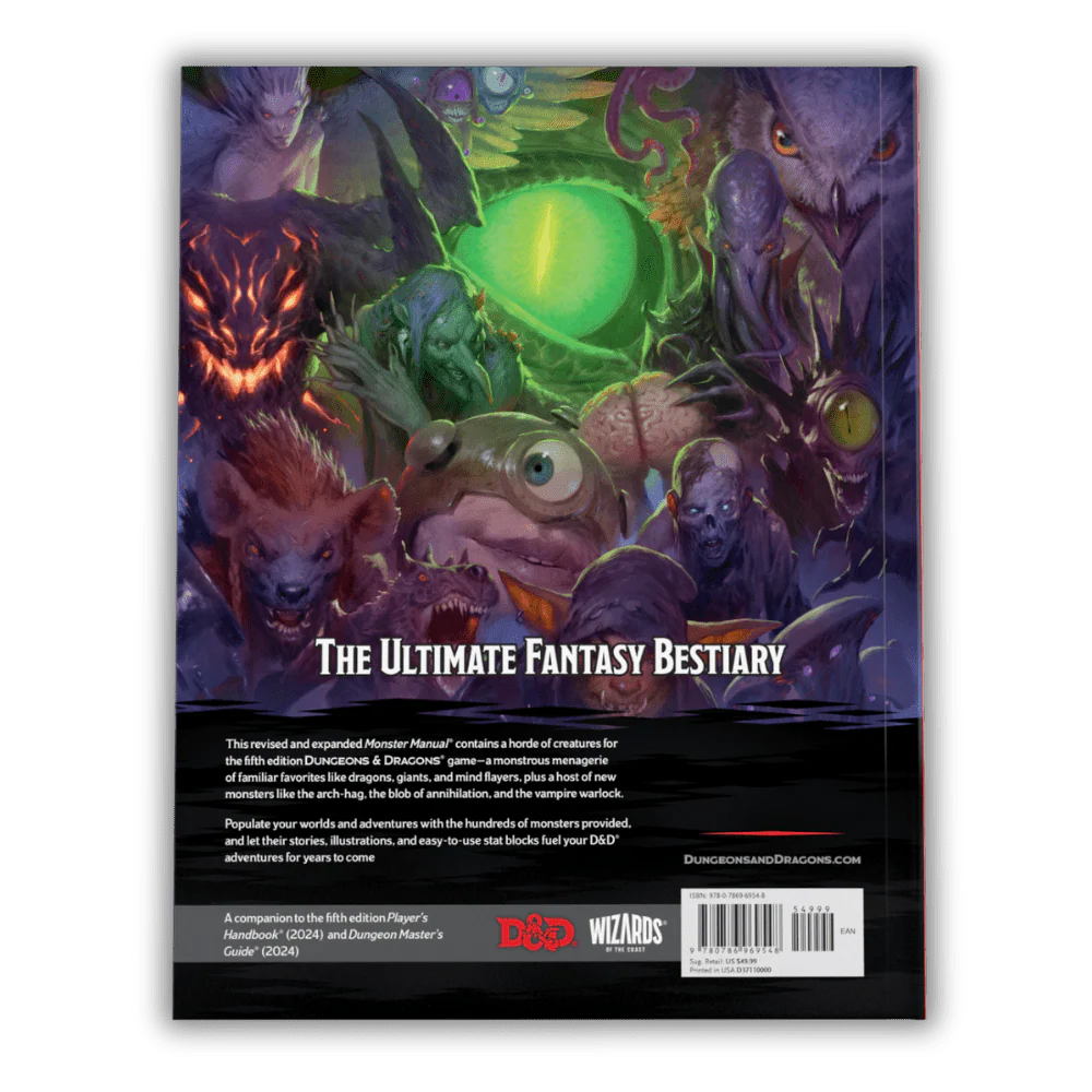 Dungeons & Dragons: Monster Manual 2025