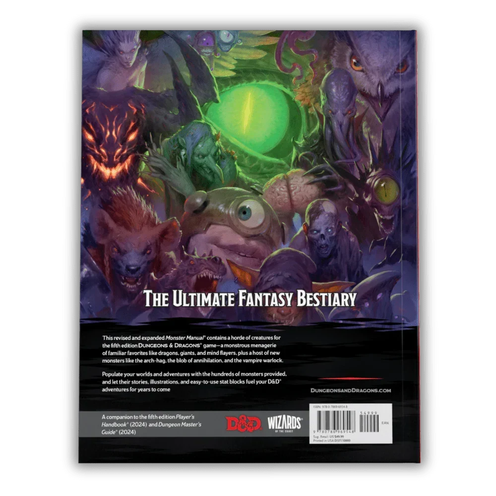 Dungeons & Dragons: Monster Manual 2025