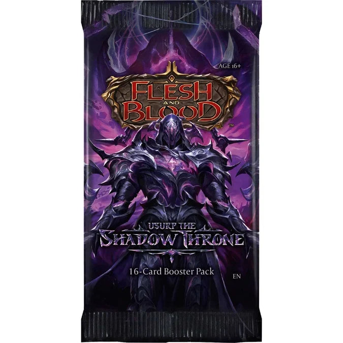 Flesh And Blood TCG: Usurp the Shadow Throne - Booster Pack Display