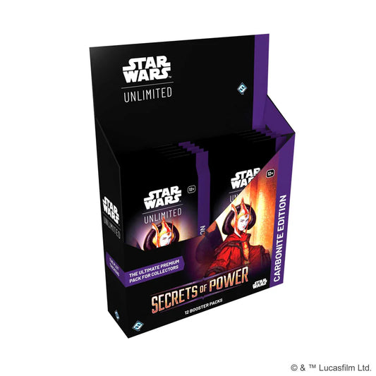 *pre-order* Star Wars: Unlimited Secrets of Power Carbonite Booster Display - presale