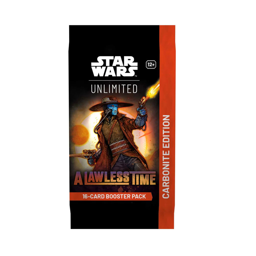 Star Wars: Unlimited - A Lawless  Time Carbonite Booster Display