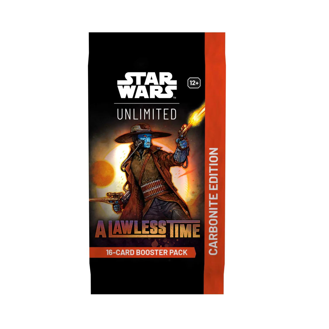 Star Wars: Unlimited - A Lawless  Time Carbonite Booster Display