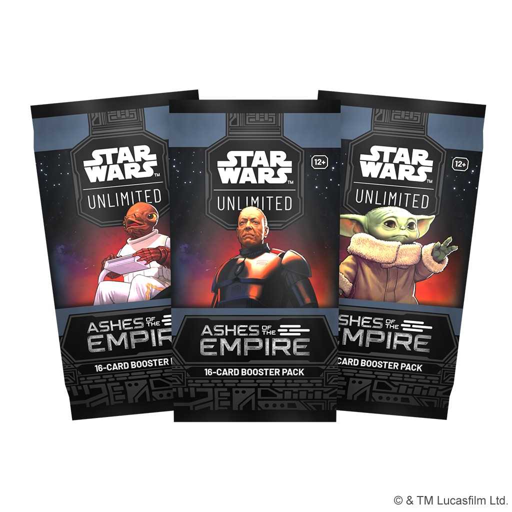 Star Wars: Unlimited - Ashes of the Empire Booster Display