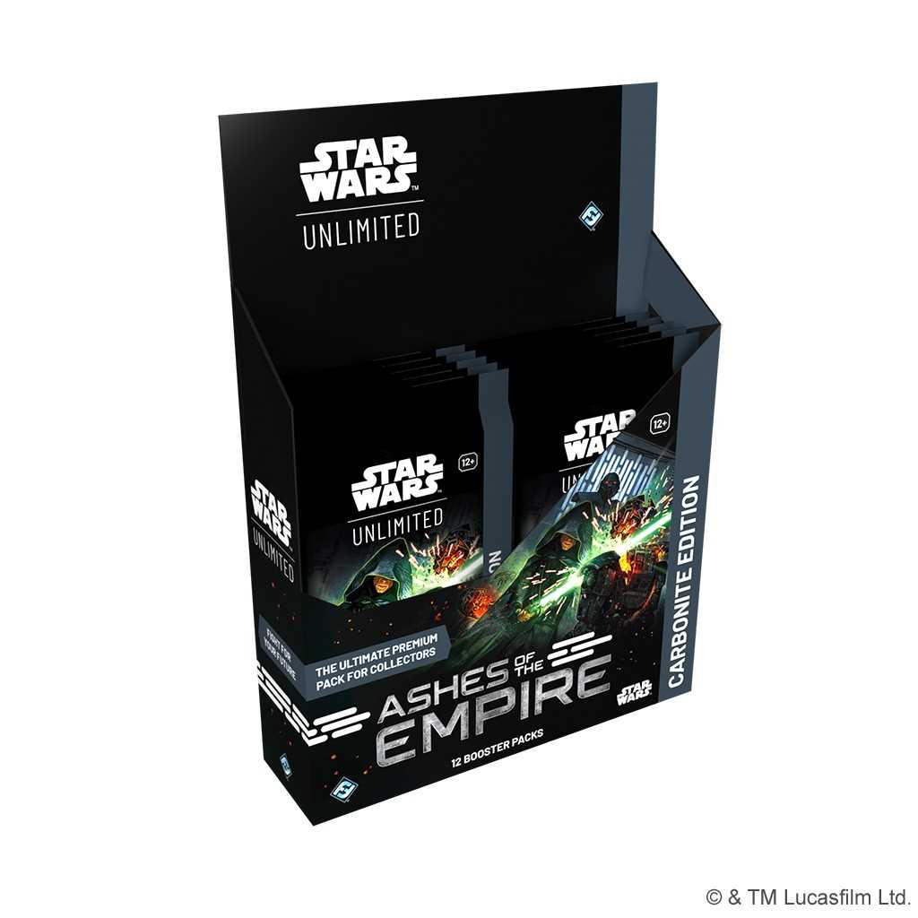 Star Wars: Unlimited - Ashes of the Empire Carbonite Booster Display