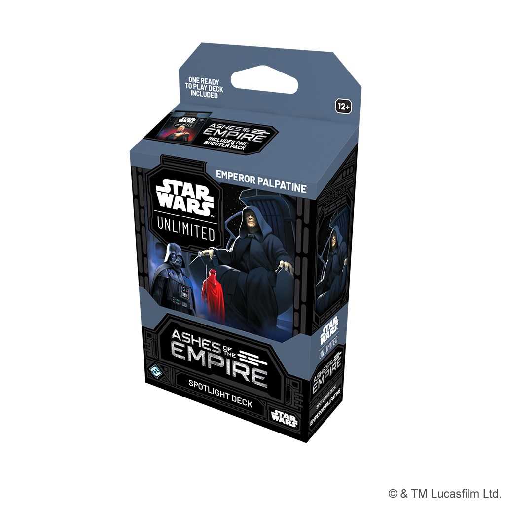 Star Wars: Unlimited - Ashes of the Empire Spotlight Deck Emperer Palpatine