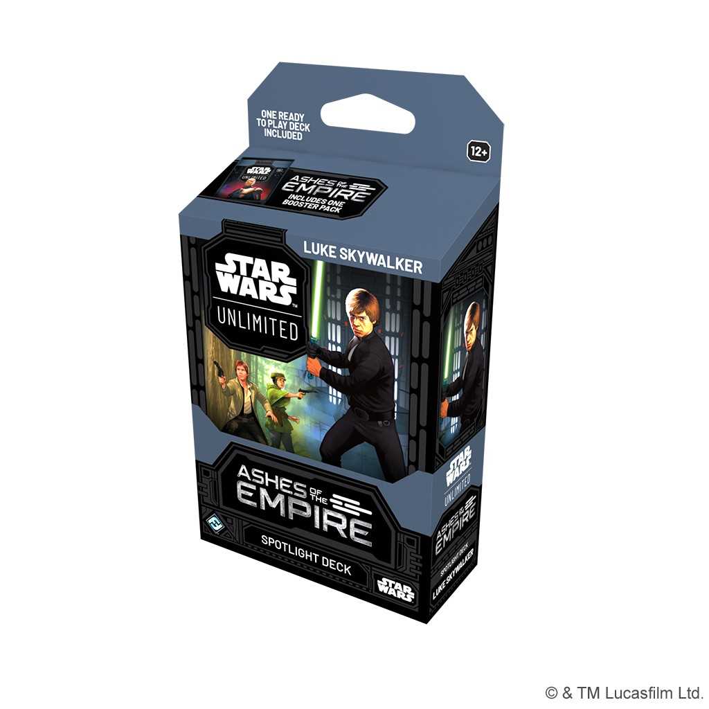 Star Wars: Unlimited - Ashes of the Empire Spotlight Deck Luke Skywalker