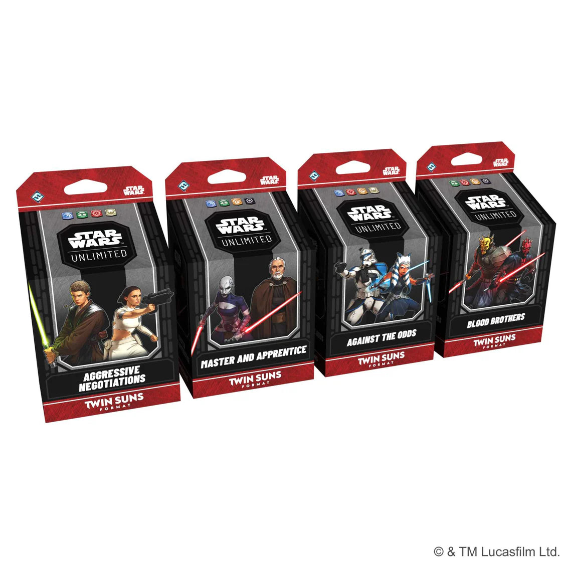 Star Wars: Unlimited Twin Suns Deck - Master and Apprentice