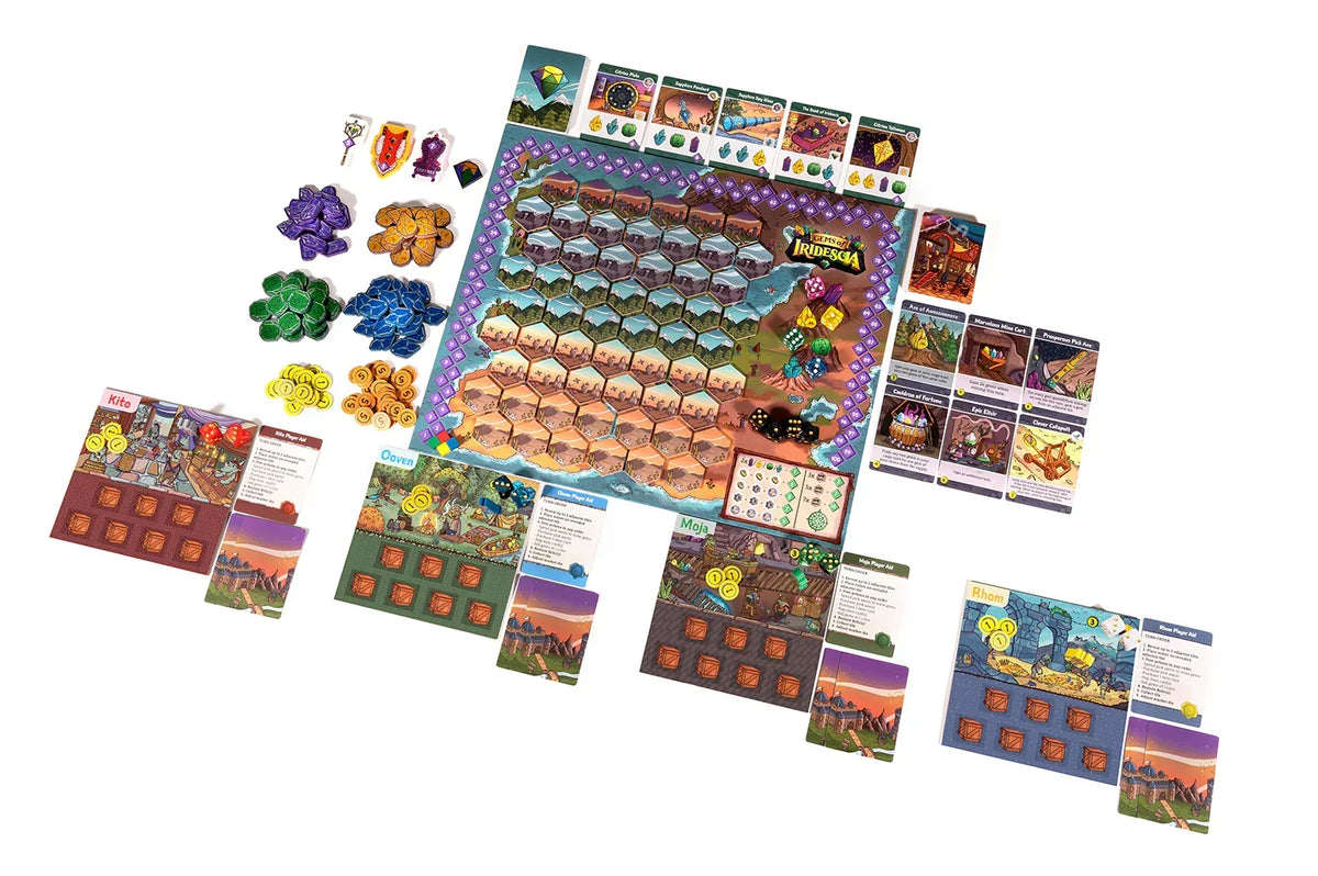 Gems of Iridescia Standard Edition | Board Game