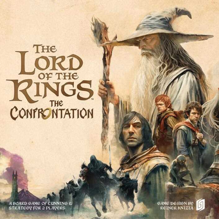 *pre-order* The Lord of the Rings: The Confrontation | Board Game presale