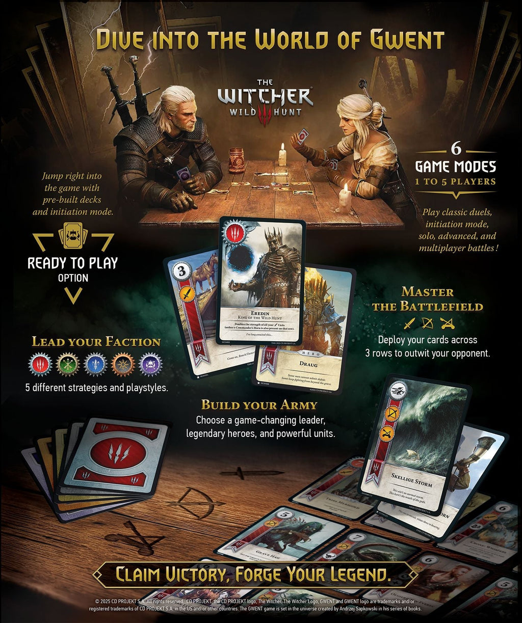 Gwent - The Legendary Card Game (Box Damaged)