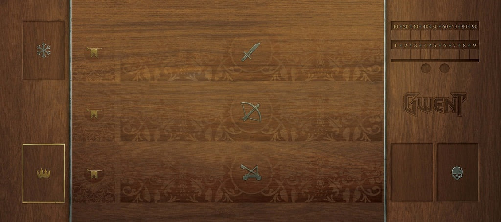 Gwent: Original Wood Mat - 1 Player