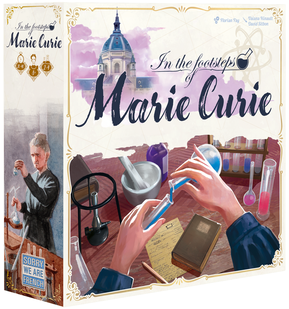 In the footsteps of Marie Curie | Board Game