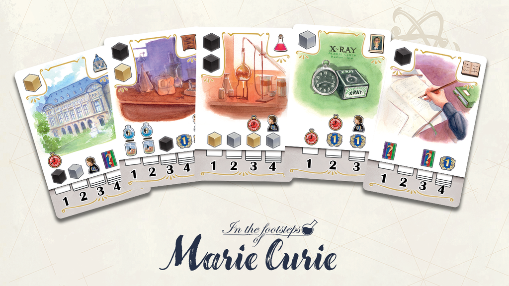 In the footsteps of Marie Curie | Board Game