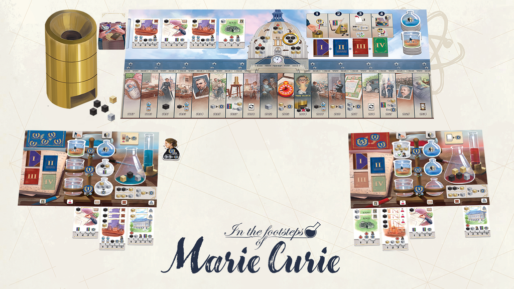In the footsteps of Marie Curie | Board Game