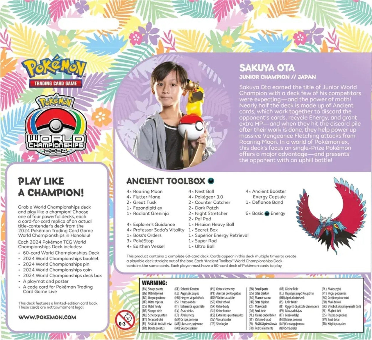 Pokémon TCG: World Champions Decks Sakuya Ota - Ancient Toolbox