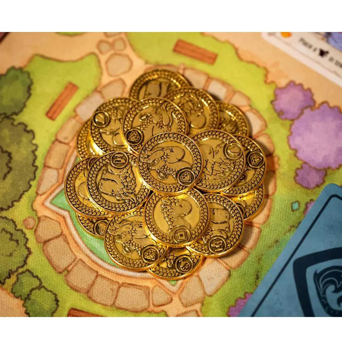 Flamecraft Metal Coins | Board Game Expansion
