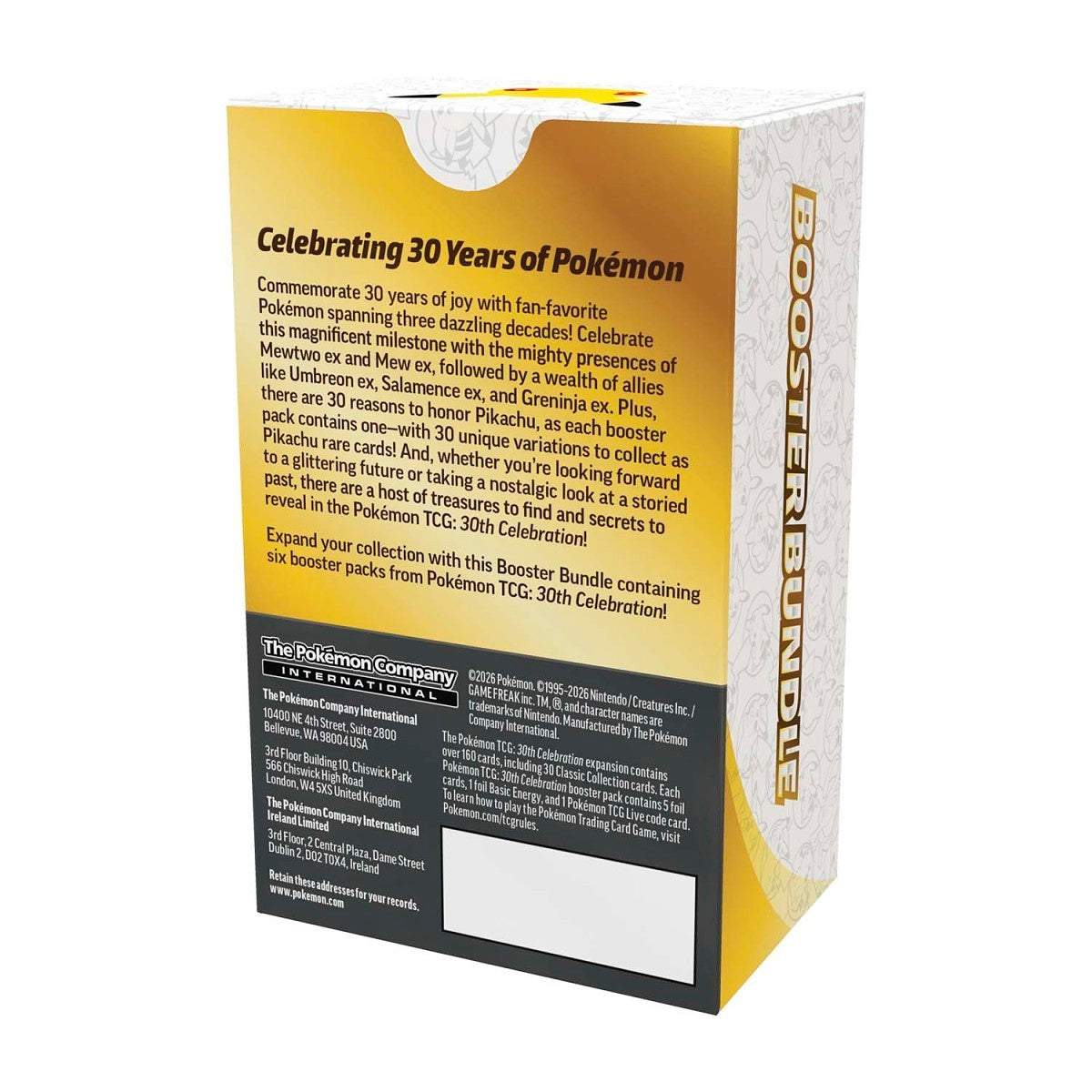 *pre order* Booster Bundle - 30th Celebration