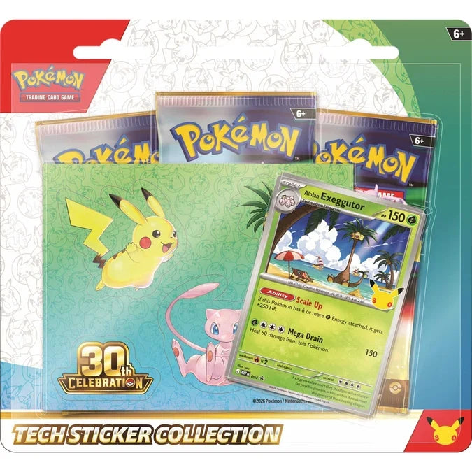 *pre order* Tech Sticker Collection - Assorted - 30th Celebration