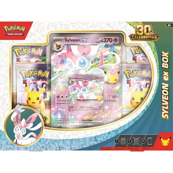 Pokemon  ex Box - Sylveon - 30th Celebration