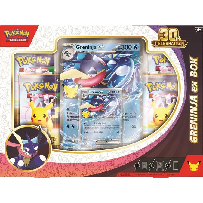 Pokemon ex Box - Greninja - 30th Celebration