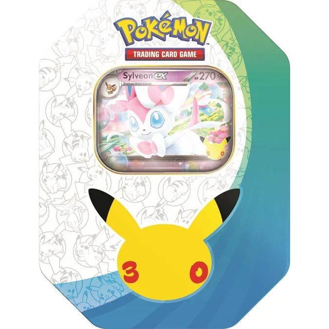 Pokemon ex Tin  - Sylveon - 30th Celebration