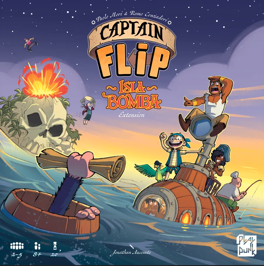 Captain Flip: Isla Bomba | Board Game Expansion