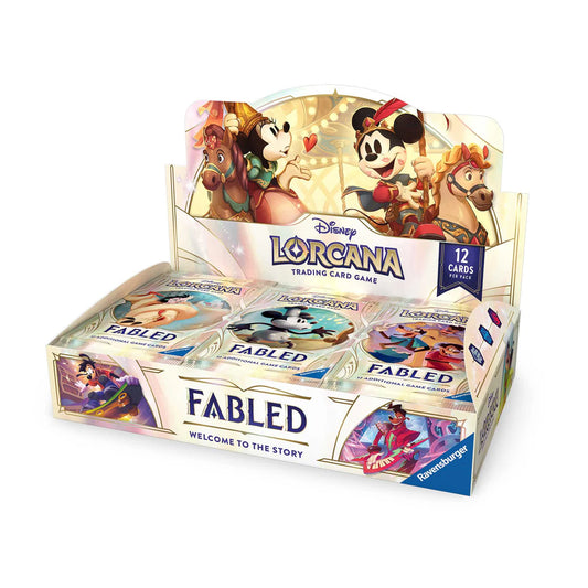 Disney Lorcana Trading Card Game - Fabled Booster Pack Display