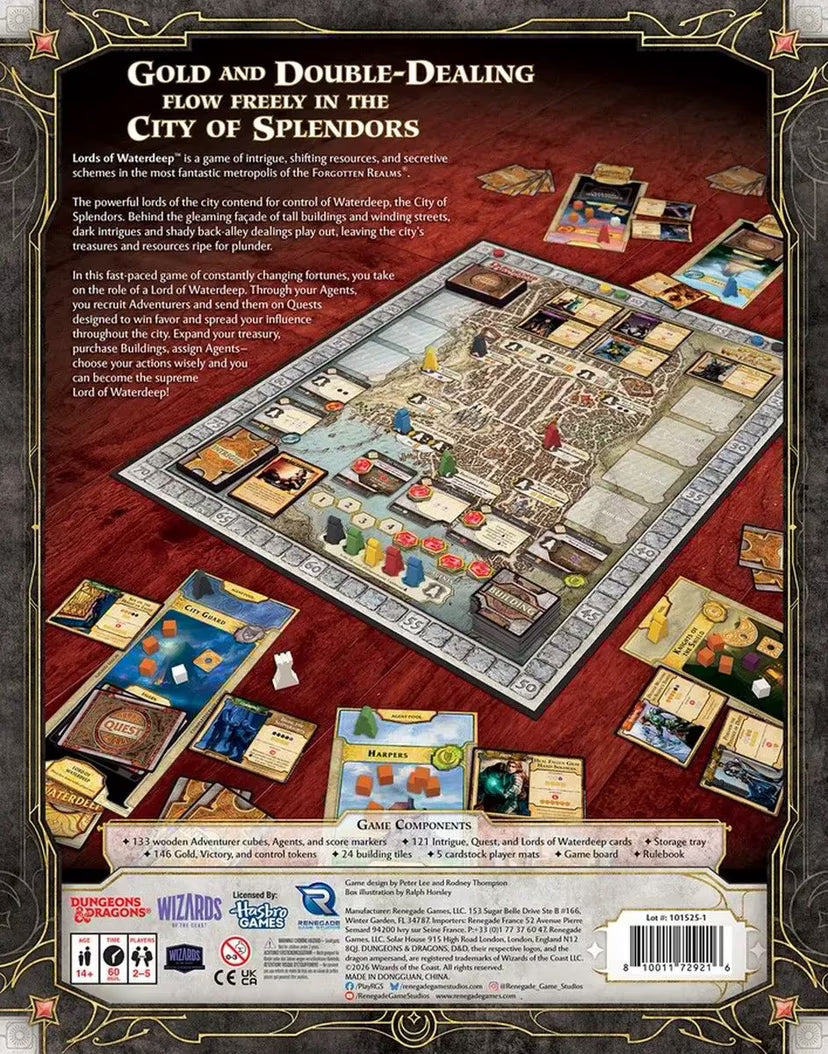 Lords Of Waterdeep | Board Game