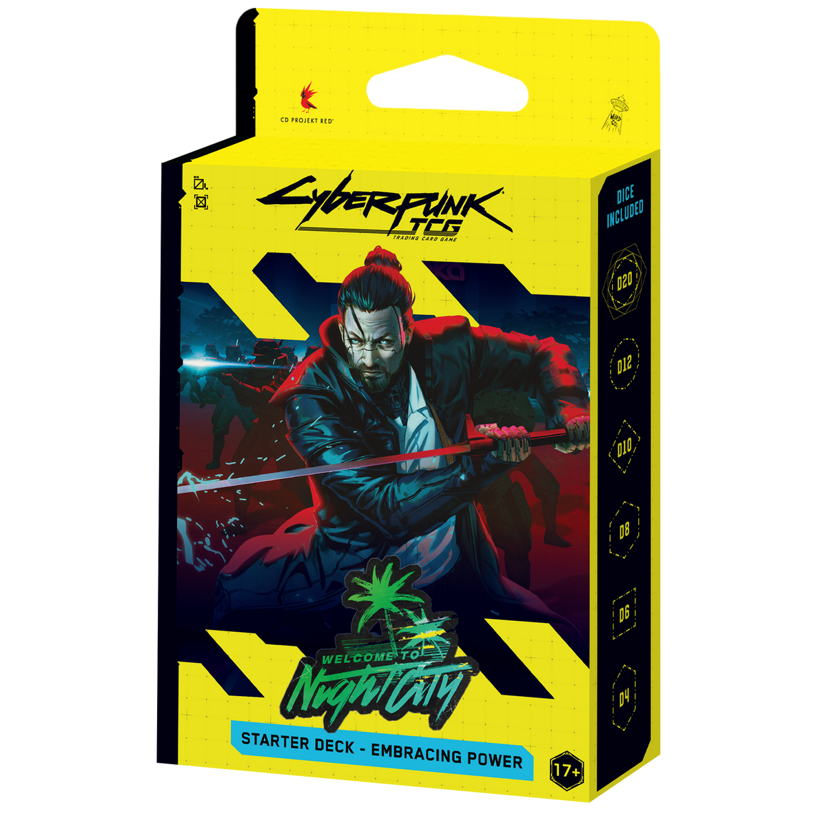 Cyberpunk TCG - Welcome to Night City Starter Deck Display – Embracing Power