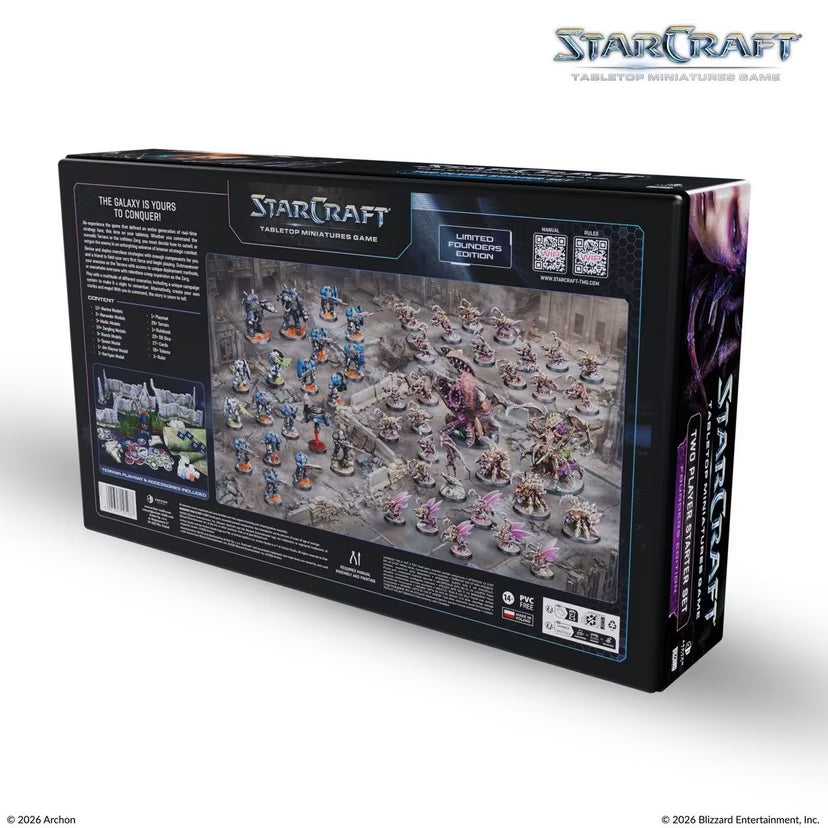 Starcraft Miniatures Game: Two Player Starter Set: Founders Edition