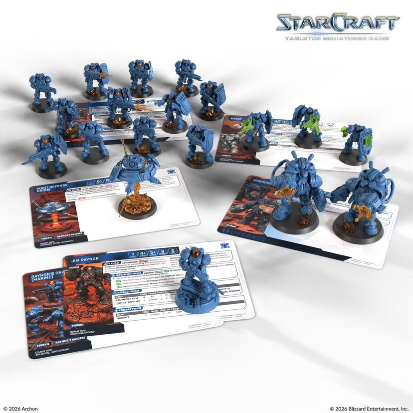 Starcraft Miniatures Game: Two Player Starter Set: Founders Edition