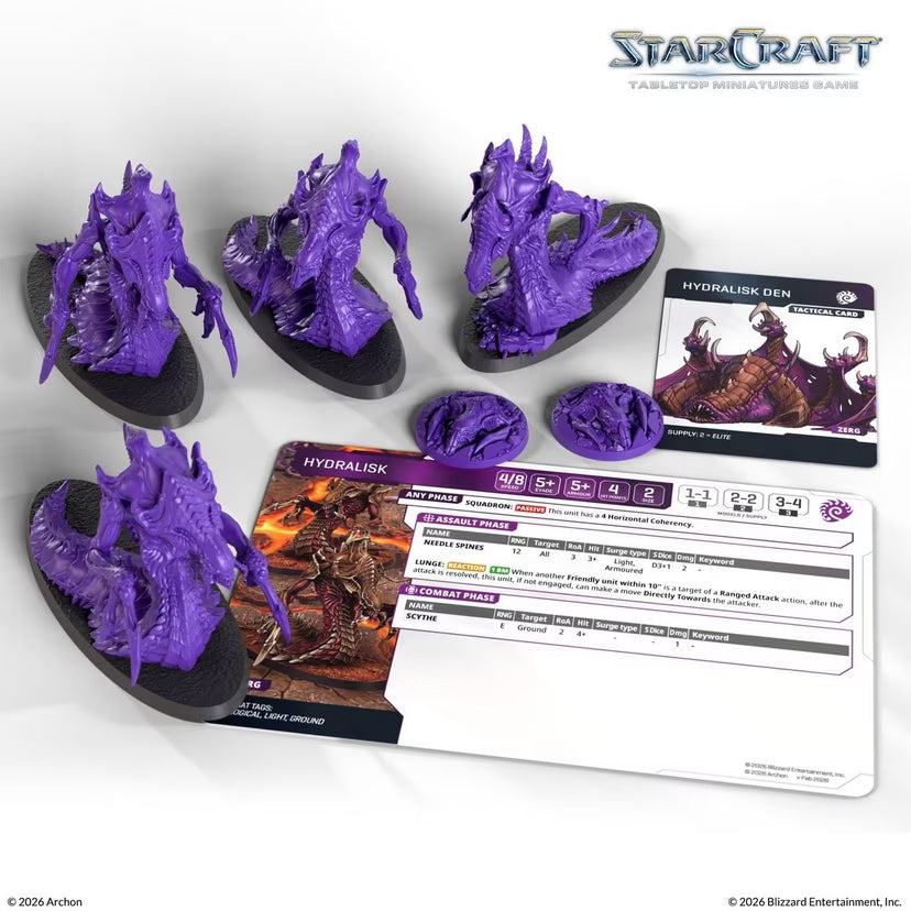 Starcraft Miniatures Game: Zerg: Hydralisk Expansion Set