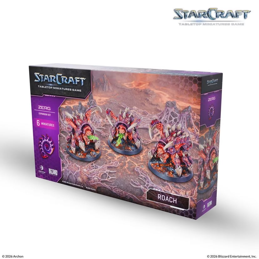 Starcraft Miniatures Game: Zerg: Roach Expansion Set