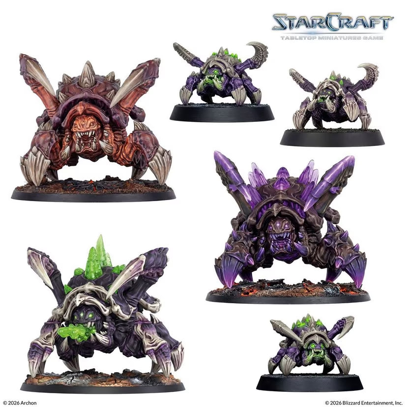 Starcraft Miniatures Game: Zerg: Roach Expansion Set