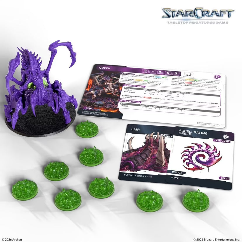 Starcraft Miniatures Game: Zerg: Queen Expansion Set
