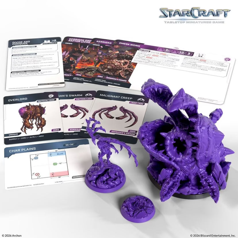 Starcraft Miniatures Game: Zerg: Primal Kerigan Hero Expansion Set