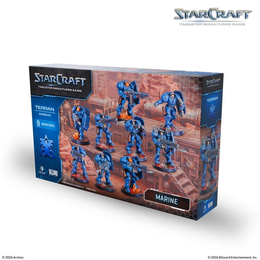 Starcraft Miniatures Game: Terran: Marine Expansion Set