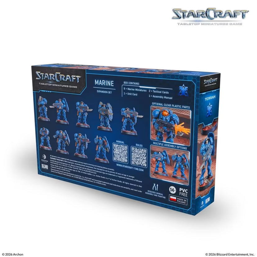 Starcraft Miniatures Game: Terran: Marine Expansion Set