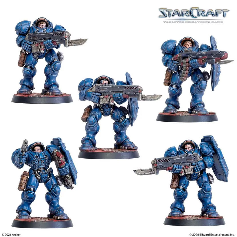 Starcraft Miniatures Game: Terran: Marine Expansion Set