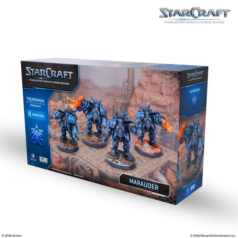 Starcraft Miniatures Game: Terran: Marauder Expansion Set