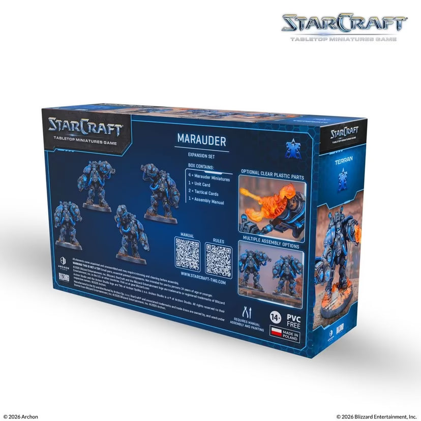Starcraft Miniatures Game: Terran: Marauder Expansion Set