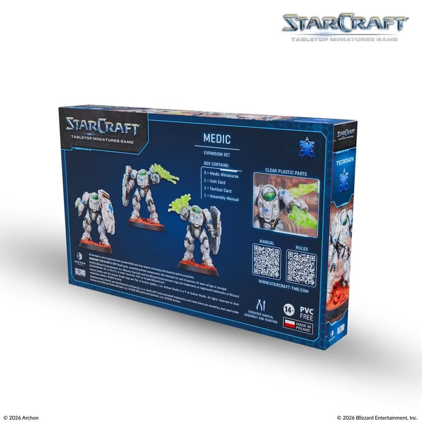 Starcraft Miniatures Game: Terran: Medic Expansion Set