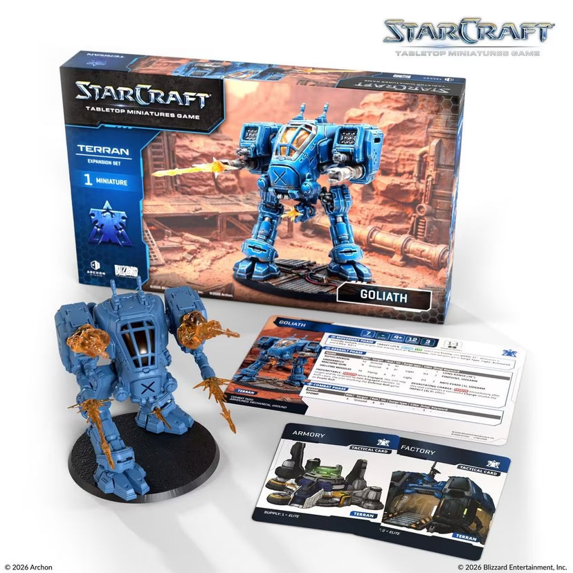 Starcraft Miniatures Game: Terran: Goliath Expansion Set