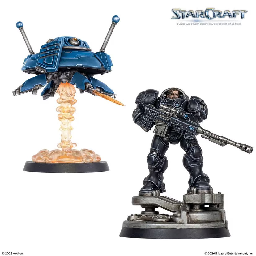 Starcraft Miniatures Game: Terran: Jim Raynor (Raynor's Raiders) Hero Expansion Set