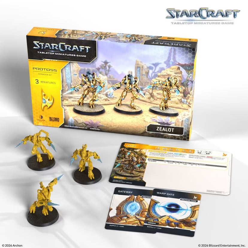 Starcraft Miniatures Game: Protoss: Zealot Expansion Set