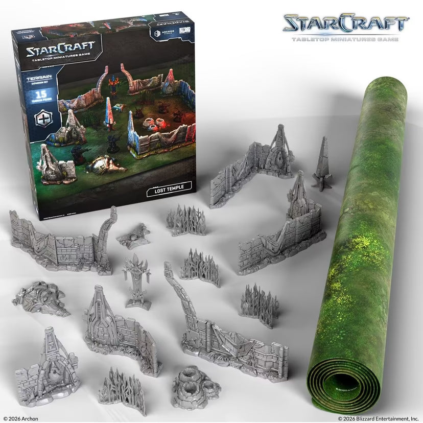 Starcraft Miniatures Game: Lost Temple Terrain Expansion Set