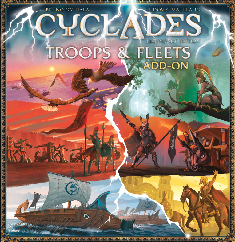 Cyclades: Troops & Fleets | Board Game Addon