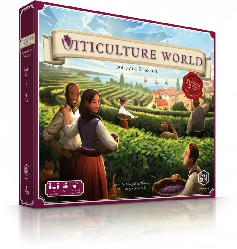 Viticulture World: Cooperative | Board Game Expansion