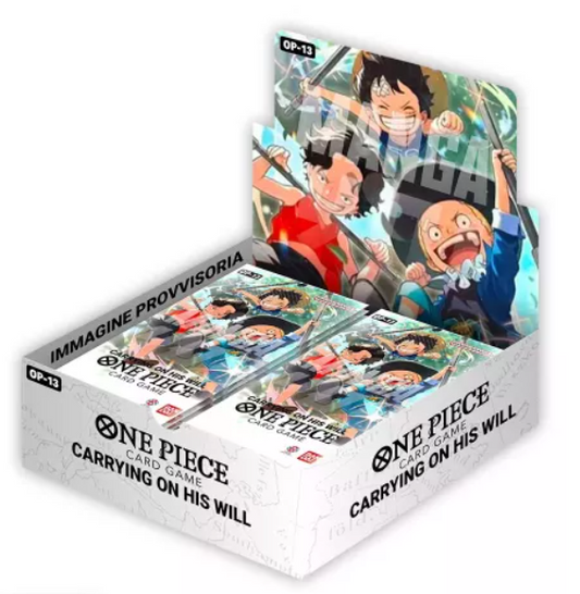 *pre-order* One Piece Card Game: Carrying on his Will | Booster Box OP13