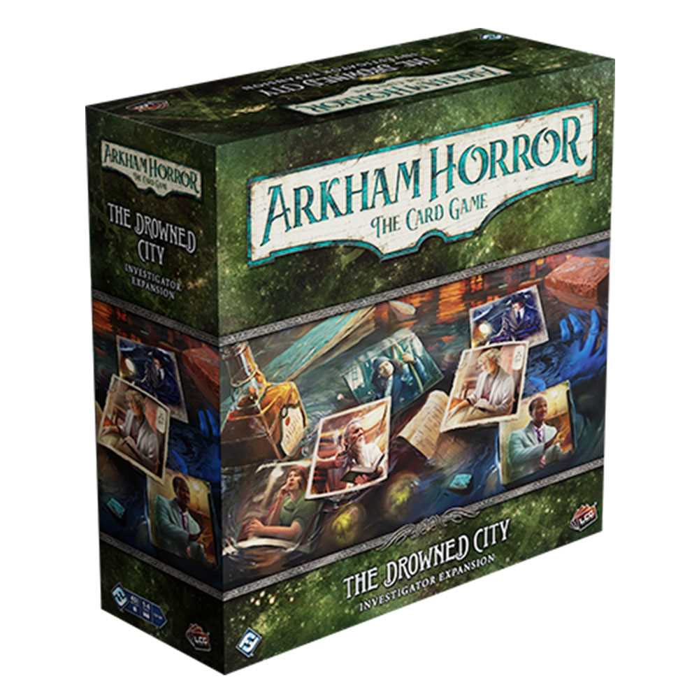 The Drowned City Investigator Expansion: Arkham Horror: The Card Game